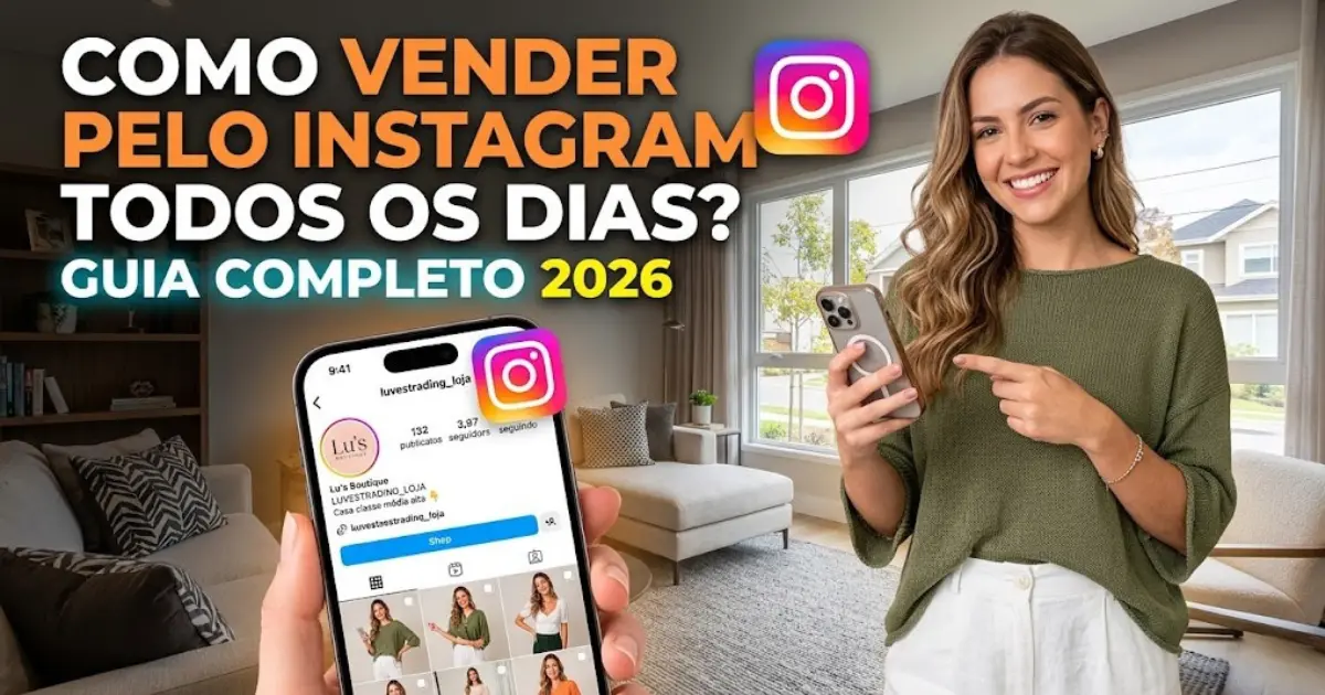 Como vender pelo Instagram todos os dias — guia completo 2026 1 Como vender pelo Instagram todos os dias — guia completo 2026