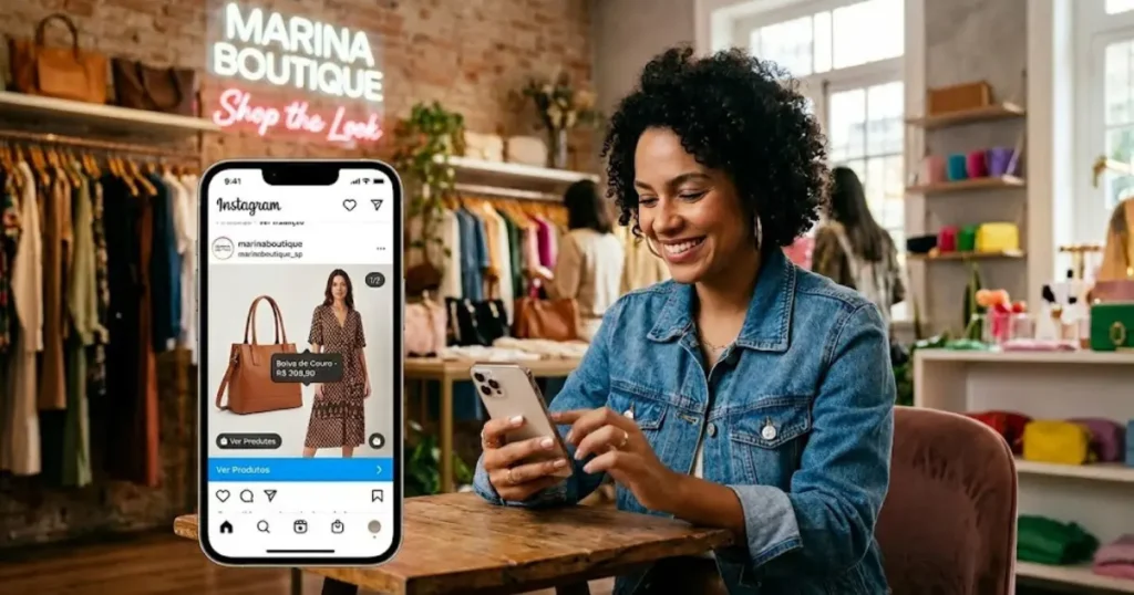 Como vender pelo Instagram todos os dias — guia completo 2026 4 Instagram Shopping
