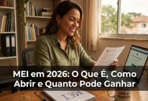 MEI em 2026 o que é, como abrir e quanto pode ganhar