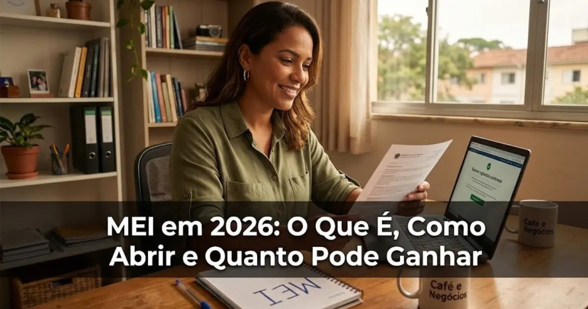 MEI em 2026: o que é, como abrir e quanto pode ganhar 1 MEI em 2026 o que é, como abrir e quanto pode ganhar