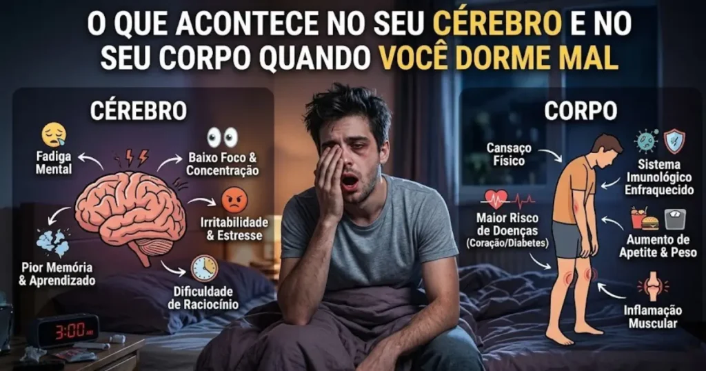 Qualidade do sono: por que dormir mal está destruindo sua produtividade 2 dormir mal