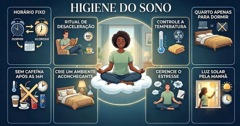 Qualidade do sono: por que dormir mal está destruindo sua produtividade 4 higiene do sono
