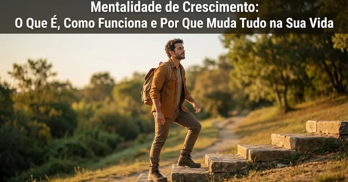 Mentalidade de crescimento: O que é, Como funciona e por que muda tudo na sua vida 1 Mentalidade de crescimento O que é, Como funciona e por que muda tudo na sua vida
