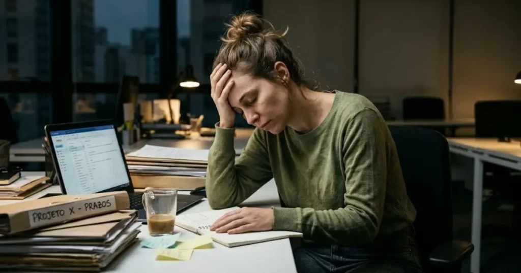 Saúde mental no trabalho: o que está te adoecendo e como se proteger 3 burnout