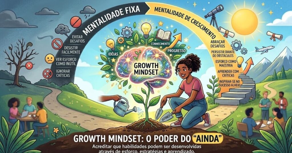 Mentalidade de crescimento: O que é, Como funciona e por que muda tudo na sua vida 3 growth mindset