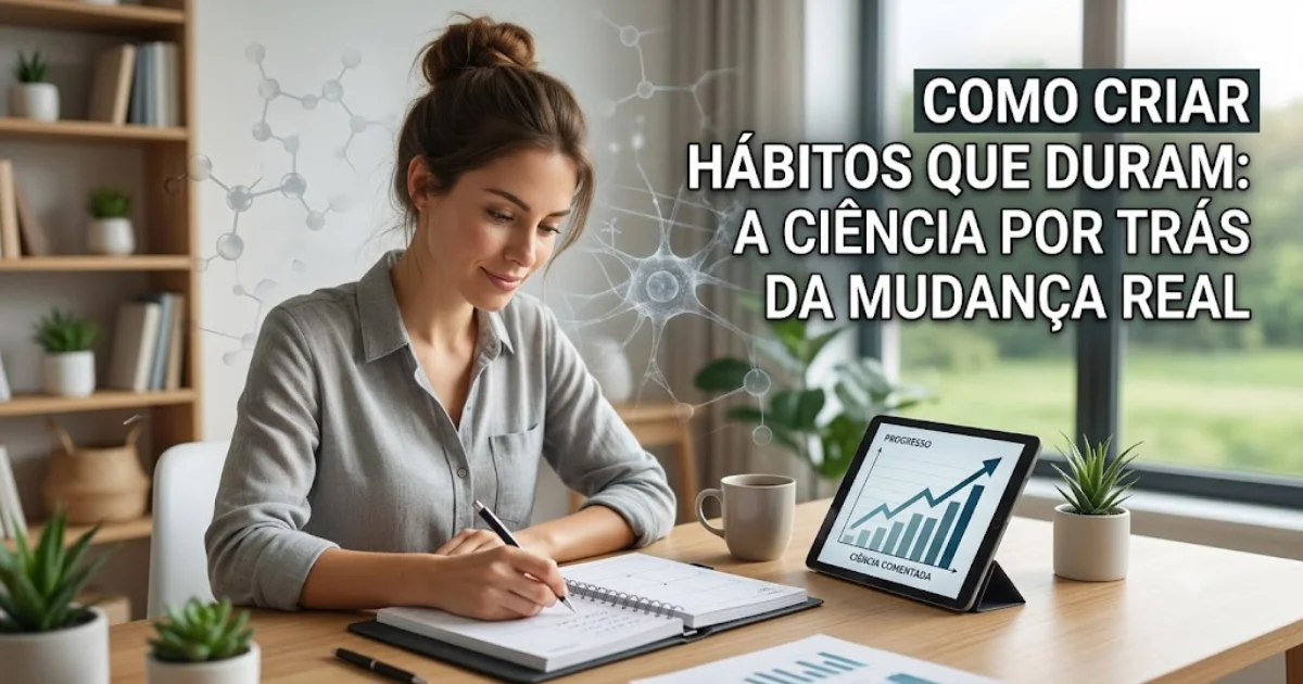 Como Criar Hábitos que Duram A Ciência por Trás da Mudança Real