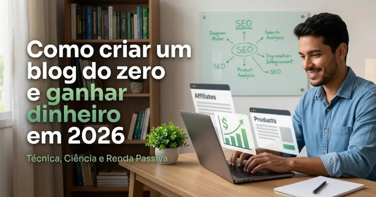 Como criar um blog do zero e ganhar dinheiro em 2026 1 Como criar um blog do zero e ganhar dinheiro em 2026