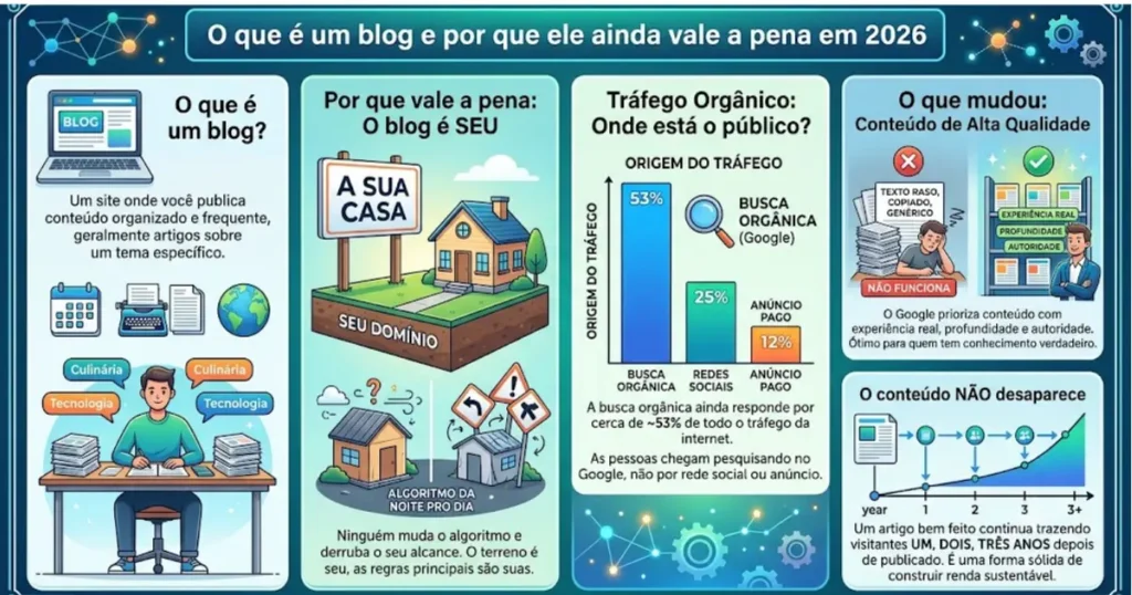 Como criar um blog do zero e ganhar dinheiro em 2026 2 ganhar dinheiro com blog