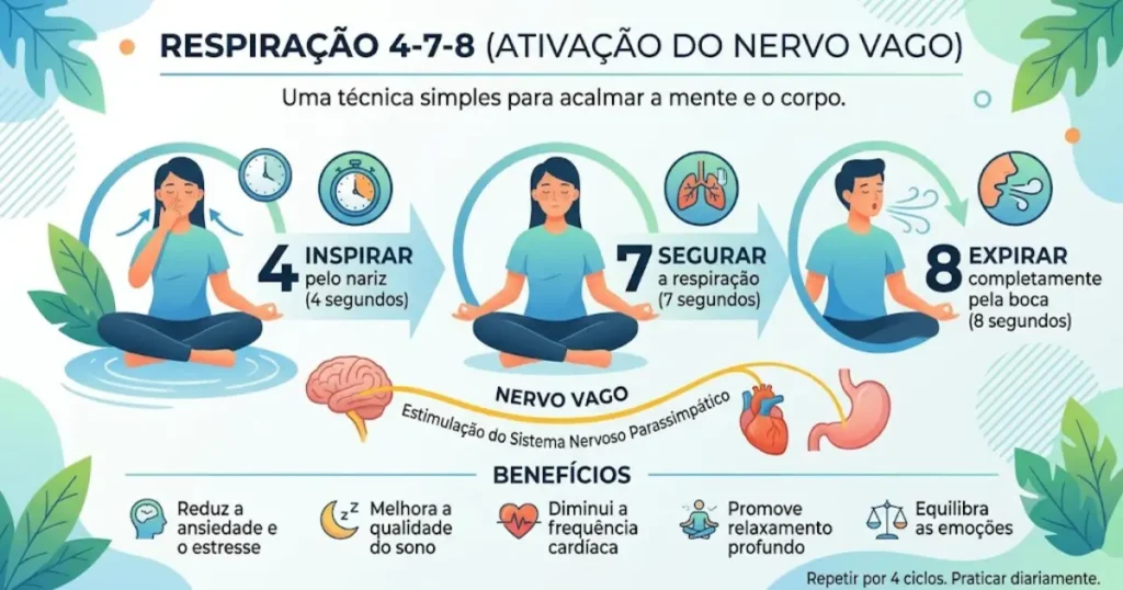 Como reduzir o estresse e a ansiedade: o que realmente funciona 3 nervo vago