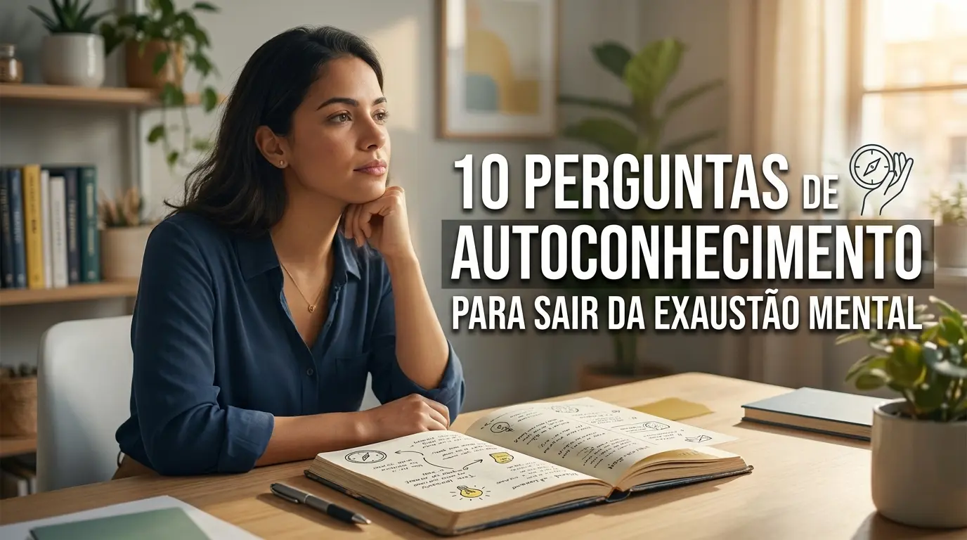 10 Perguntas de Autoconhecimento Para Sair da Exaustão Mental