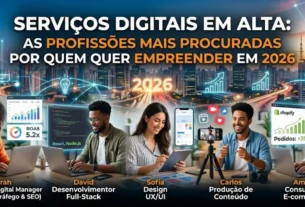 Serviços Digitais em Alta as Profissões Mais Procuradas por Quem Quer Empreender em 2026