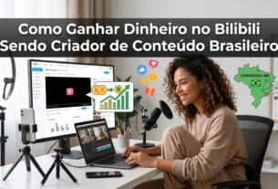 Como Ganhar Dinheiro no Bilibili Sendo Criador de Conteúdo Brasileiro